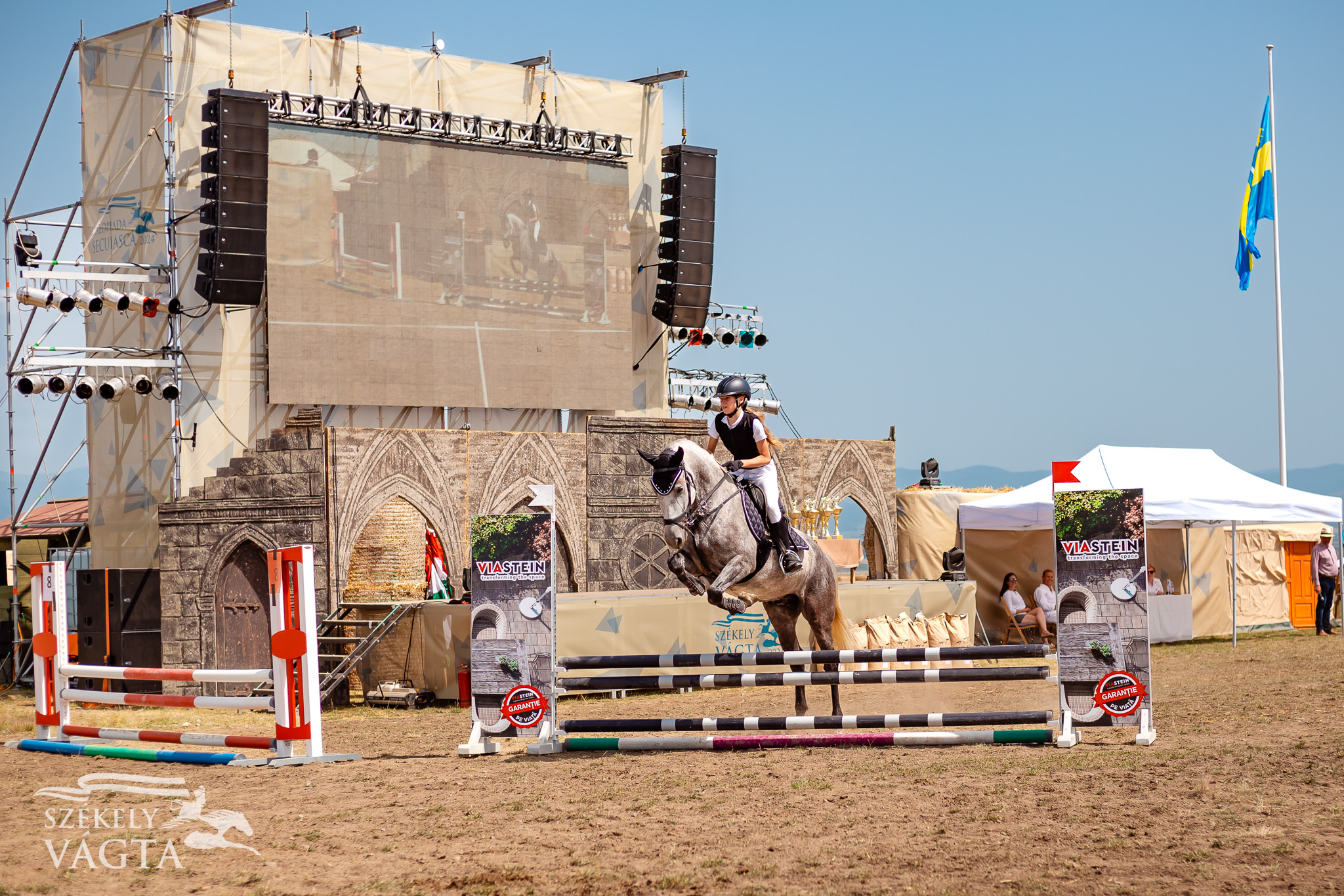 Díjugrató verseny a Székely Vágtán